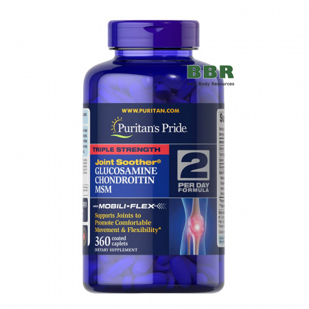 Glucosamine Chondroitin MSM Triple 360 Tabs, Puritans Pride