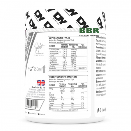 HIT EAA Amino Acid Complex 360g, Dorian Yates