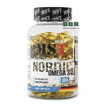 Nordic Omega 3 30% 90 Softgels, MST