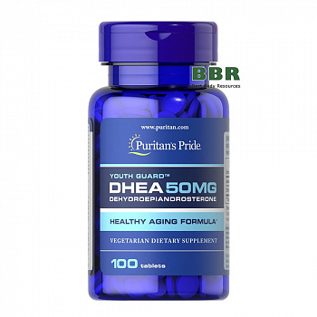 DHEA 50mg 100 Tabs, Puritans Pride