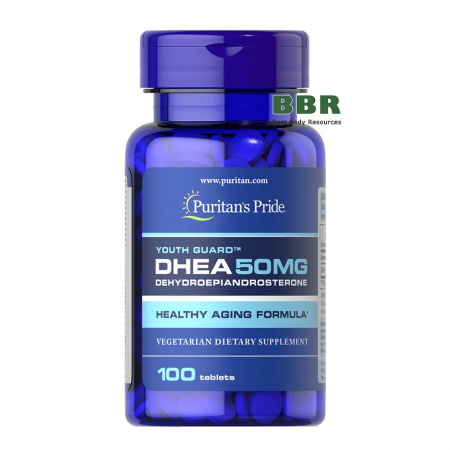 DHEA 50mg 100 Tabs, Puritans Pride