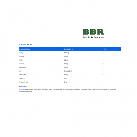 Collagen 400g, IronFlex Collagen 400g, IronFlex