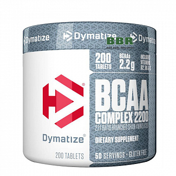 BCAA 200 Tabs, Dymatize Nutrition