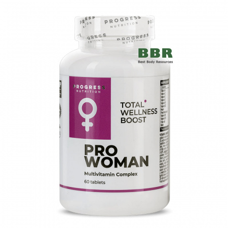 Pro Woman Multivitamin Complex 60 Tabs, Progress Nutrition