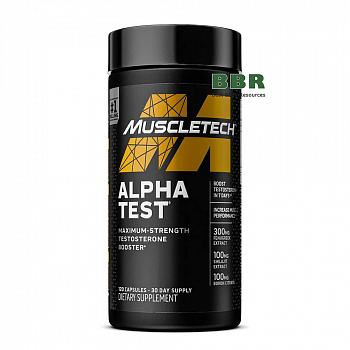 Alpha Test 120 Caps, MuscleTech