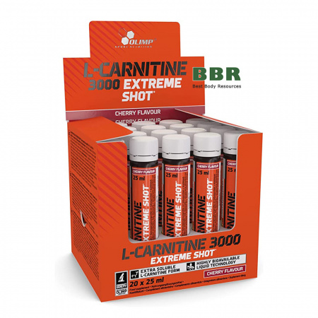 L-carnitine 3000 Extreme Shot 25ml, Olimp
