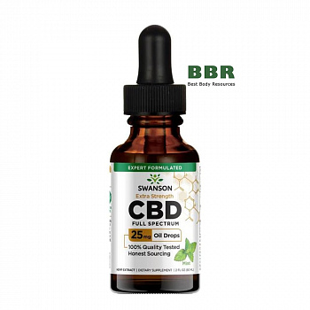 Extra Strength CBD Oil 30ml, Swanson