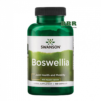 Boswellia 400mg 100 Caps, Swanson