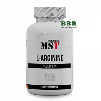 L-Arginine 120 Caps, MST