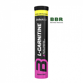 L-Carnitine Effervescent 500mg 20 Tabs, BioTechUSA