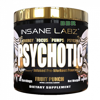 Psychotic Gold 35 Servings, Insane Labz