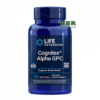 Cognitex Alpha GPC 30 Softgels, Life Extension