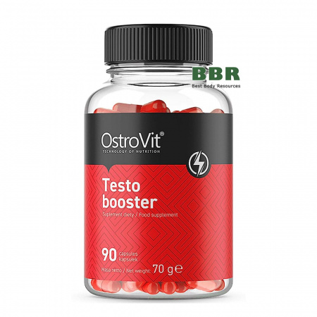 Testo Booster 90 Caps, OstroVit