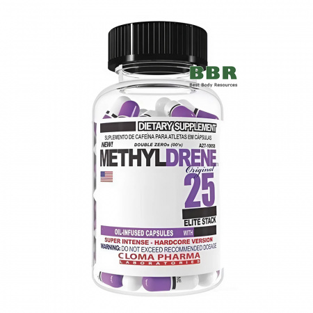 Methyldrene Elite 25 100 Caps, Cloma Pharma