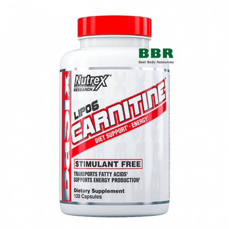 Lipo 6 Carnitine 120 Caps, Nutrex