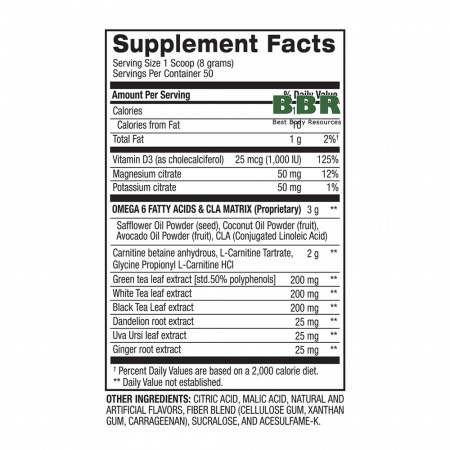 CLA + Carnitine Shredded 50 Servings, BPI Sports