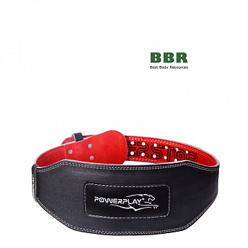 Пояс Атлетический 5085 Black/Red, PowerPlay