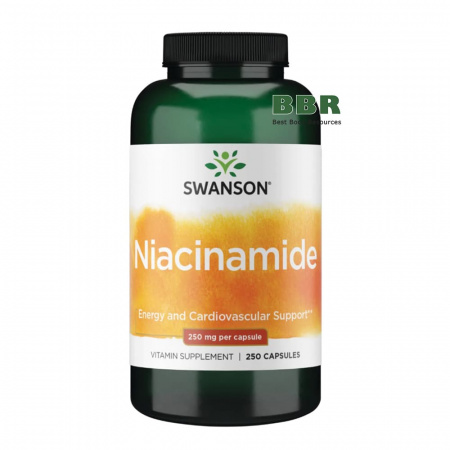 Niacinamide 250mg 250 Caps, Swanson