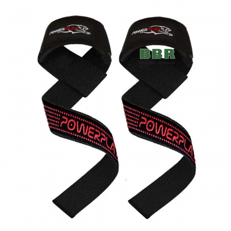 Лямки Lifting Strap Black/Red PP 7064, PowerPlay