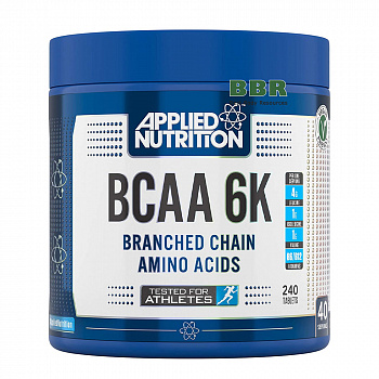 BCAA 6K 240 Tabs, Applied Nutrition
