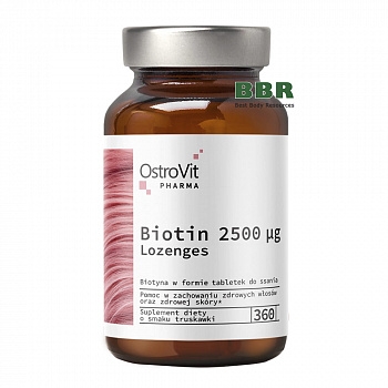Biotin 2500 360 Tabs, OstroVit Pharma