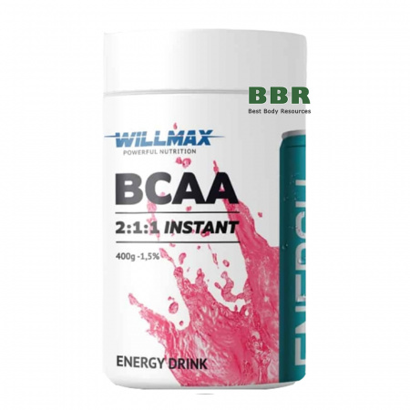 BCAA 2:1:1 Instant 400g, Willmax