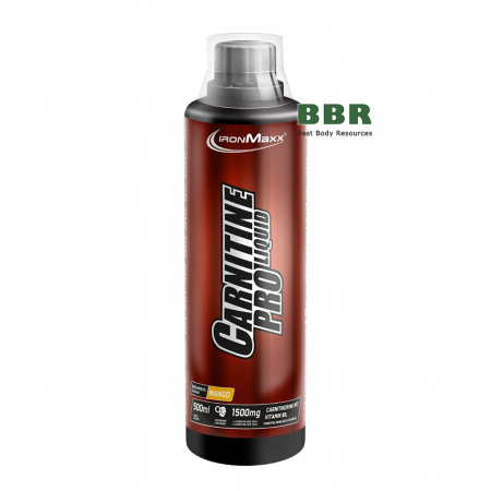 Carnitine PRO Liquid 500ml, IronMaxx Carnitine PRO Liquid 500ml, IronMaxx