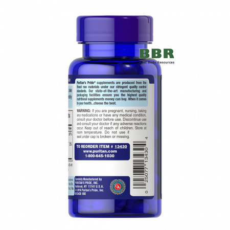 Biotin 5000mcg 60 Caps, Puritan`s Pride