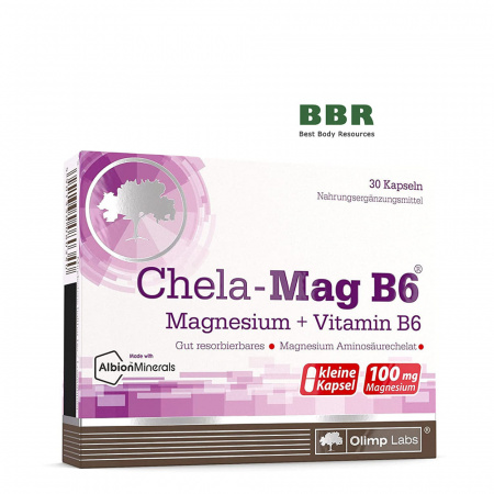 Chela-Mag B6 30 Caps, Olimp Chela-Mag B6 30 Caps, Olimp
