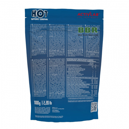 Hot Sport Isotonic Drink 1000g, ActivLab