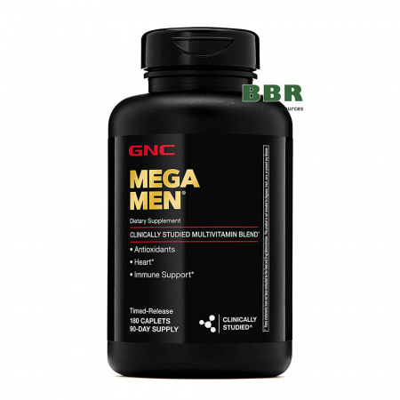 Mega Men 180caps, GNC