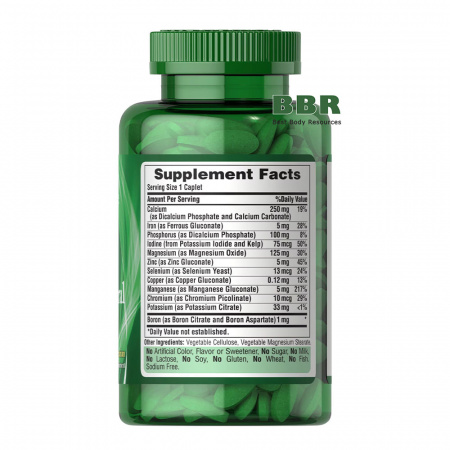 Super Chelated Multi-Mineral 100 Tabs, Puritans Pride