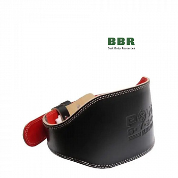 Пояс для Powerlifting PS-3030 Black/Red, Power System