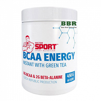 BCAA Energy With Green Tea 450g, Doctor Sport