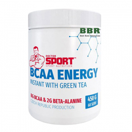 BCAA Energy With Green Tea 450g, Doctor Sport