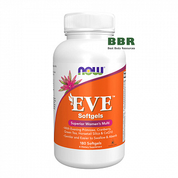 EVE Superior Womens Multi 180 Softgels, NOW Foods
