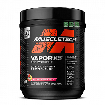 Vapor X5 Pre-Workout 30 Servings, MuscleTech