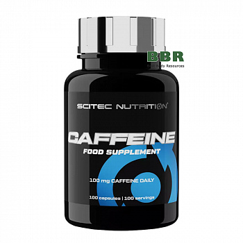 Caffeine 100caps, Scitec Nutrition