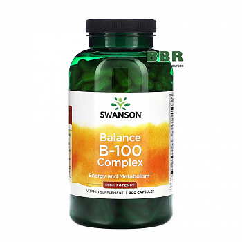 Balance B-100 Complex High Potency 300 Caps, Swanson