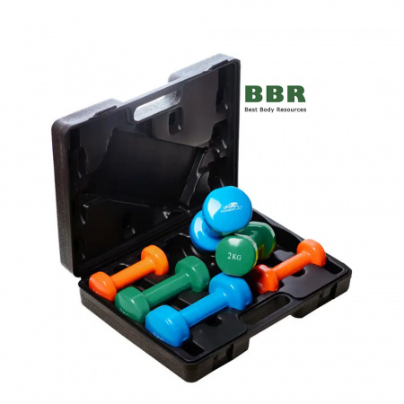 Набор гантелей в кейсе 12 кг PP-4118, PowerPlay