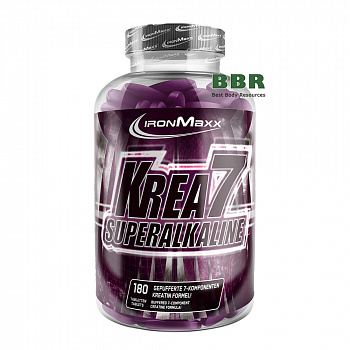 Krea7 Superalkaline 180 Tabs, IronMaxx