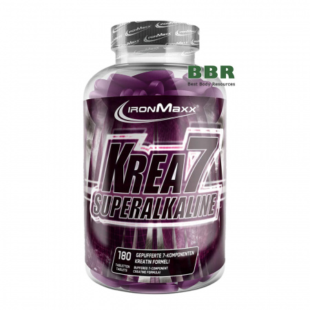 Krea7 Superalkaline 180 Tabs, IronMaxx
