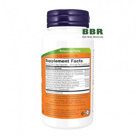 TestoJack 200 60 Caps, NOW Foods