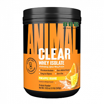 Animal Clear Whey Isolate 500g, Universal Nutrition