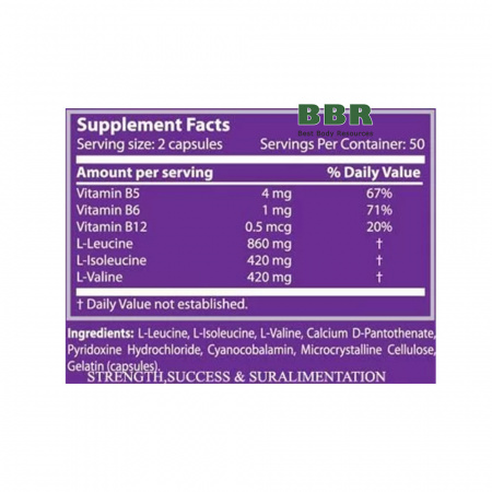 BCAA 1000 100caps, Scitec Nutrition