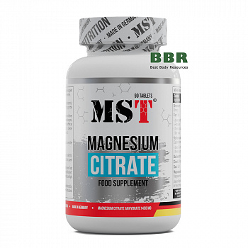 Magnesium Citrate 90 Tabs, MST