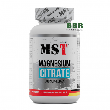 Magnesium Citrate 90 Tabs, MST