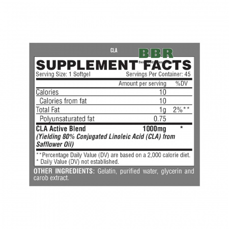 Lipo6 CLA 1000mg 45 Softgels, Nutrex