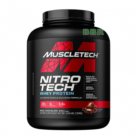 Nitro Tech Whey Protein 1.8kg, MuscleTech