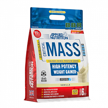 Critical MASS Weight Gainer 6kg, Applied Nutrition